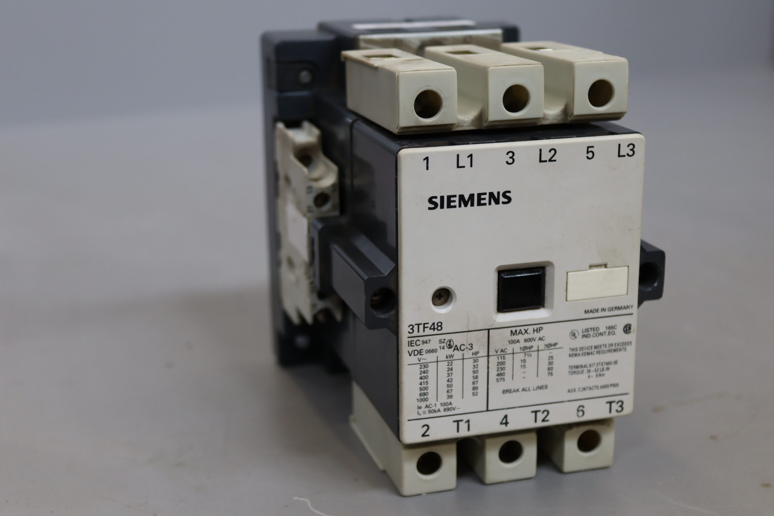 Siemens Schütz 3TF4822 – 0AP0