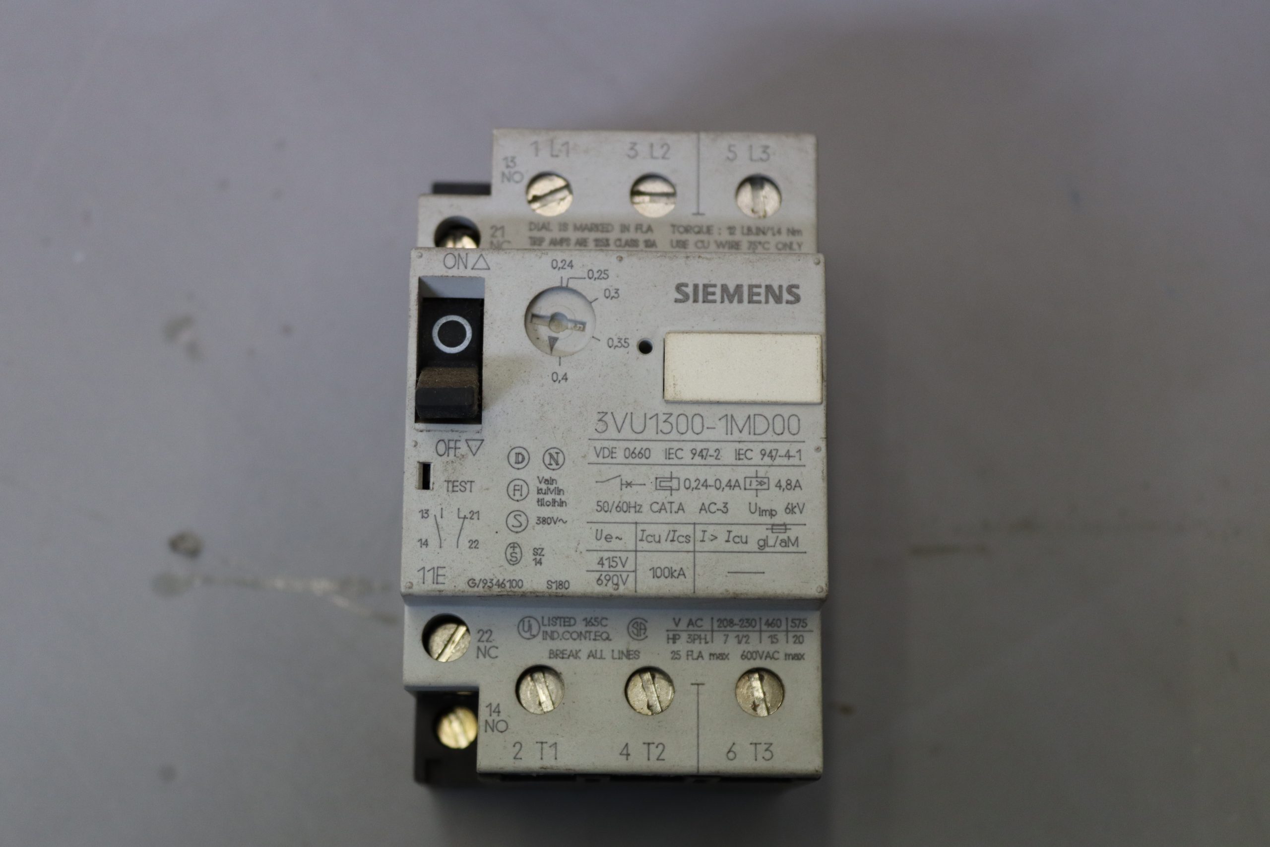 Siemens Leistungsschalter 3VU1300-1MD00