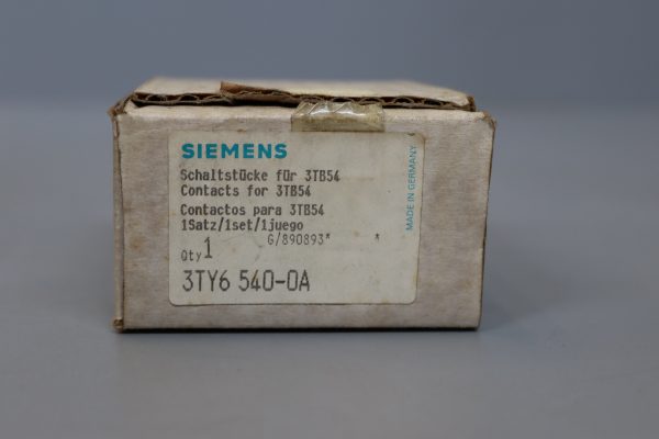 Siemens Schaltstücke